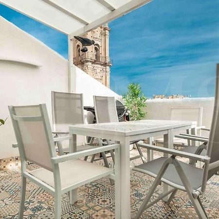 Апартаменты Private Terrace, Barbecue & Cathedral View By Rems Малага Экстерьер фото